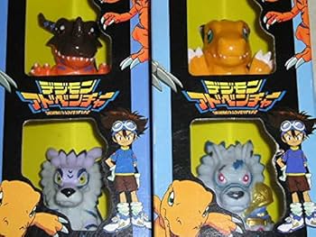 Amazon.co.jp: ユタカ デジモンアドベンチャー 指人形セット1&2